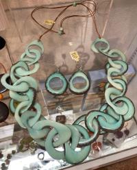 1530 Ada Necklace Set by Virginia Lourdes Gloekler