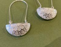 Boat Earrings SP-25-004 by Starr Payne