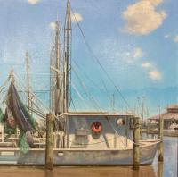 Docked on the Scipio by Mary VanLandingham