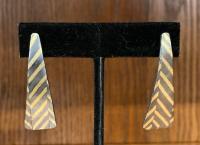 24k Gold SS Earrings by Bateman