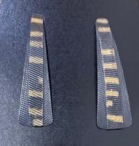24k Gold Earrings by Bateman