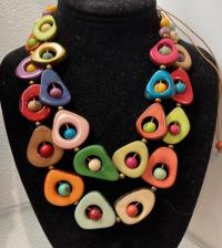1505 Lily Necklace Set by Virginia Lourdes Gloekler